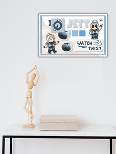 mockup art print