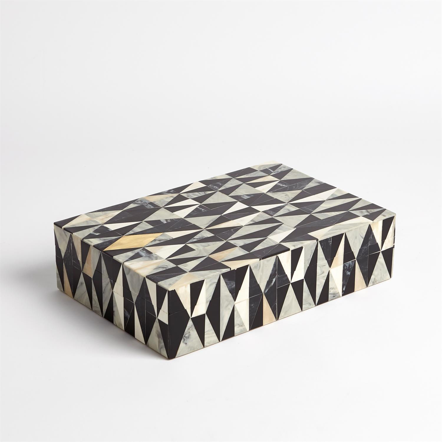 Brass Diamond Box- Small