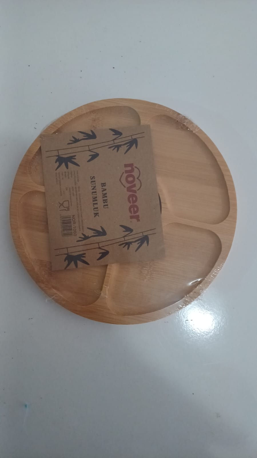 Doğal Bambu Sunumluk – Şık ve Dayanıklı Servis Tahtası