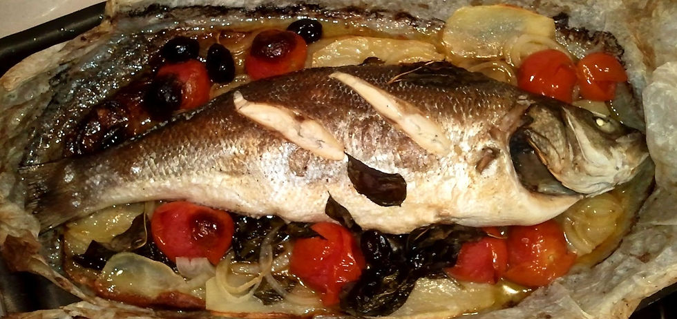 Spigola al Cartoccio