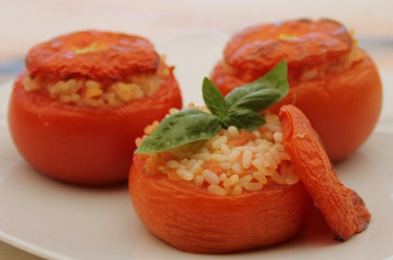 Pomodori ripieni di Riso