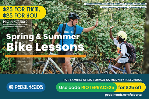 PedalHeads Spring and Summer Session Use Our Code For $25 Off: RIOTERRACE25