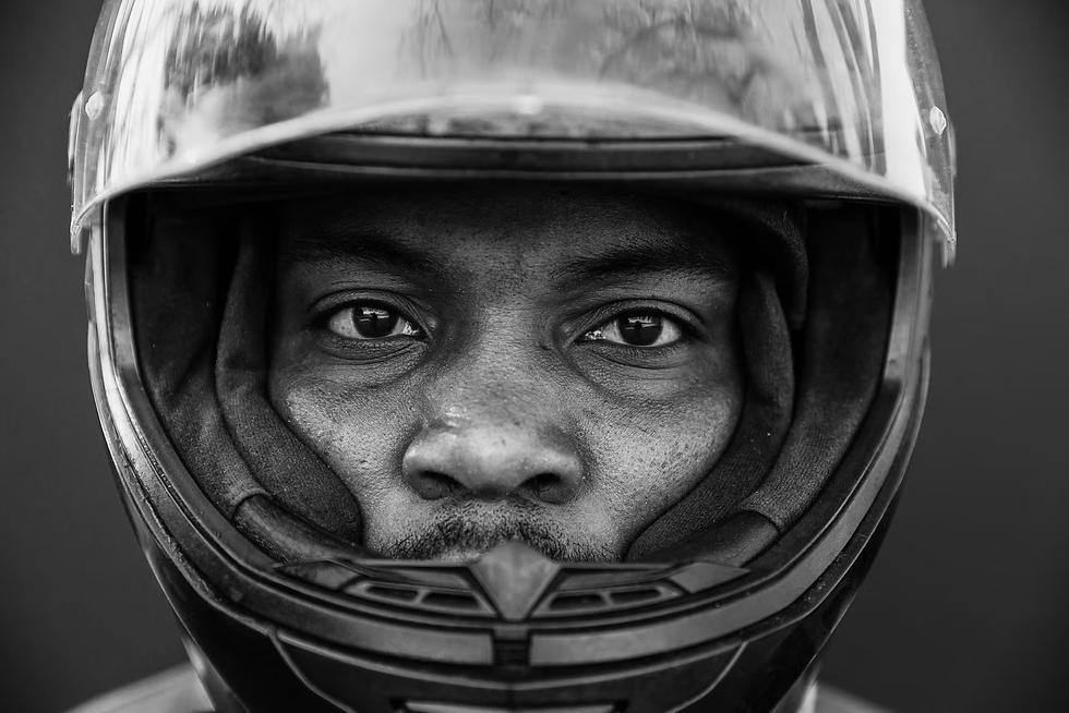 Motorcycle rider for RideLink