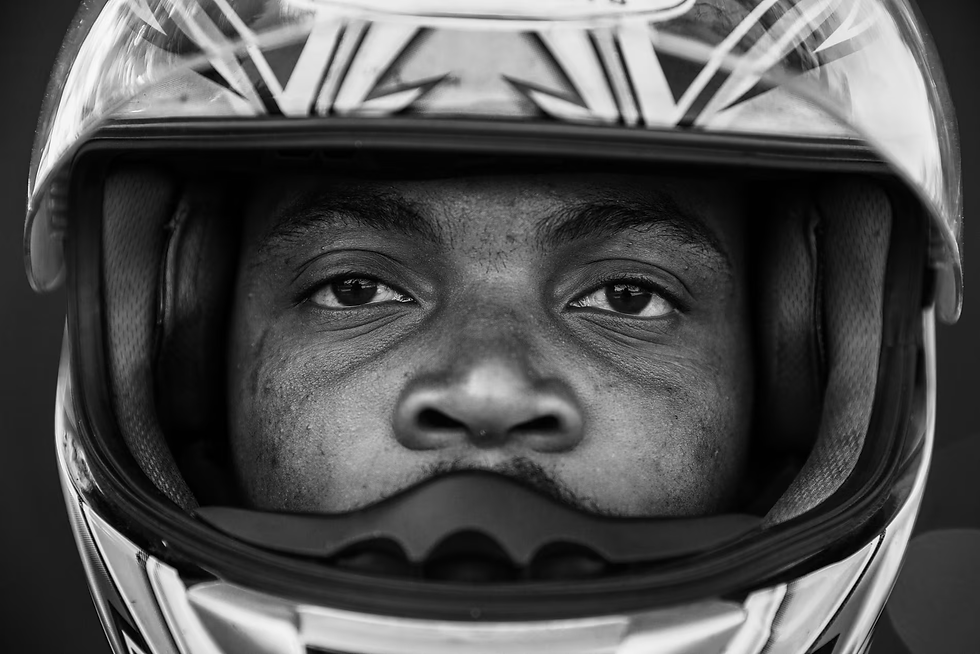 Motorcycle rider for RideLink