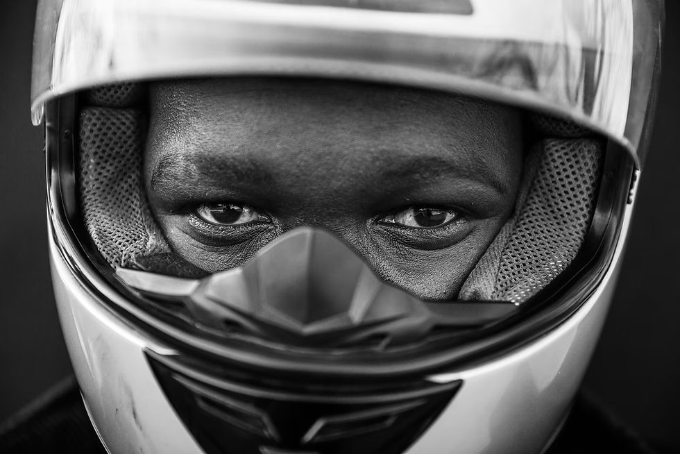 Motorcycle rider for RideLink