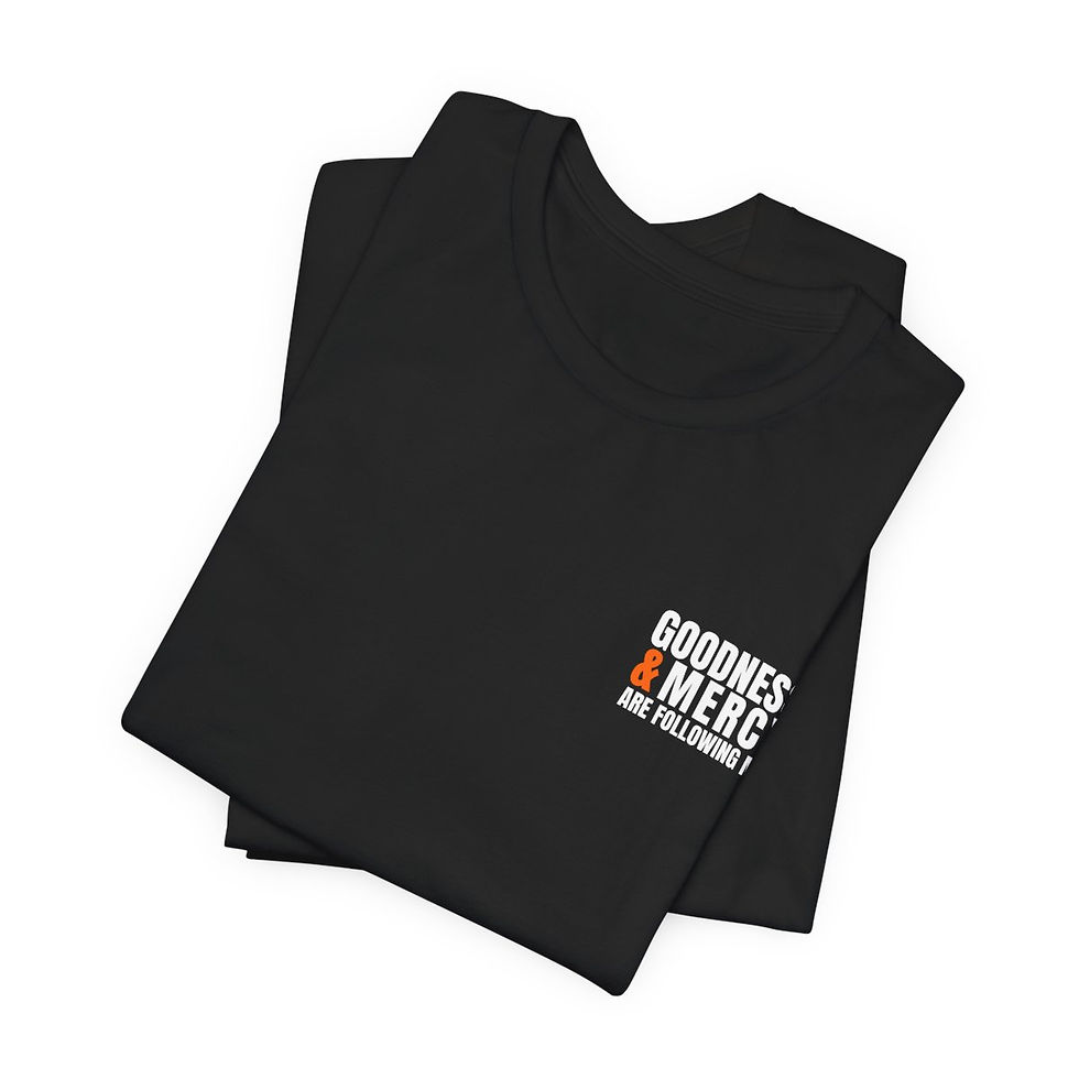 Thumbnail: GOODNESS & MERCY- Unisex Jersey Short Sleeve Tee