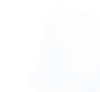 An abstract graphic with a pattern of thin, light blue-white wavy lines expanding from bottom left to top right, presented on a transparent background.