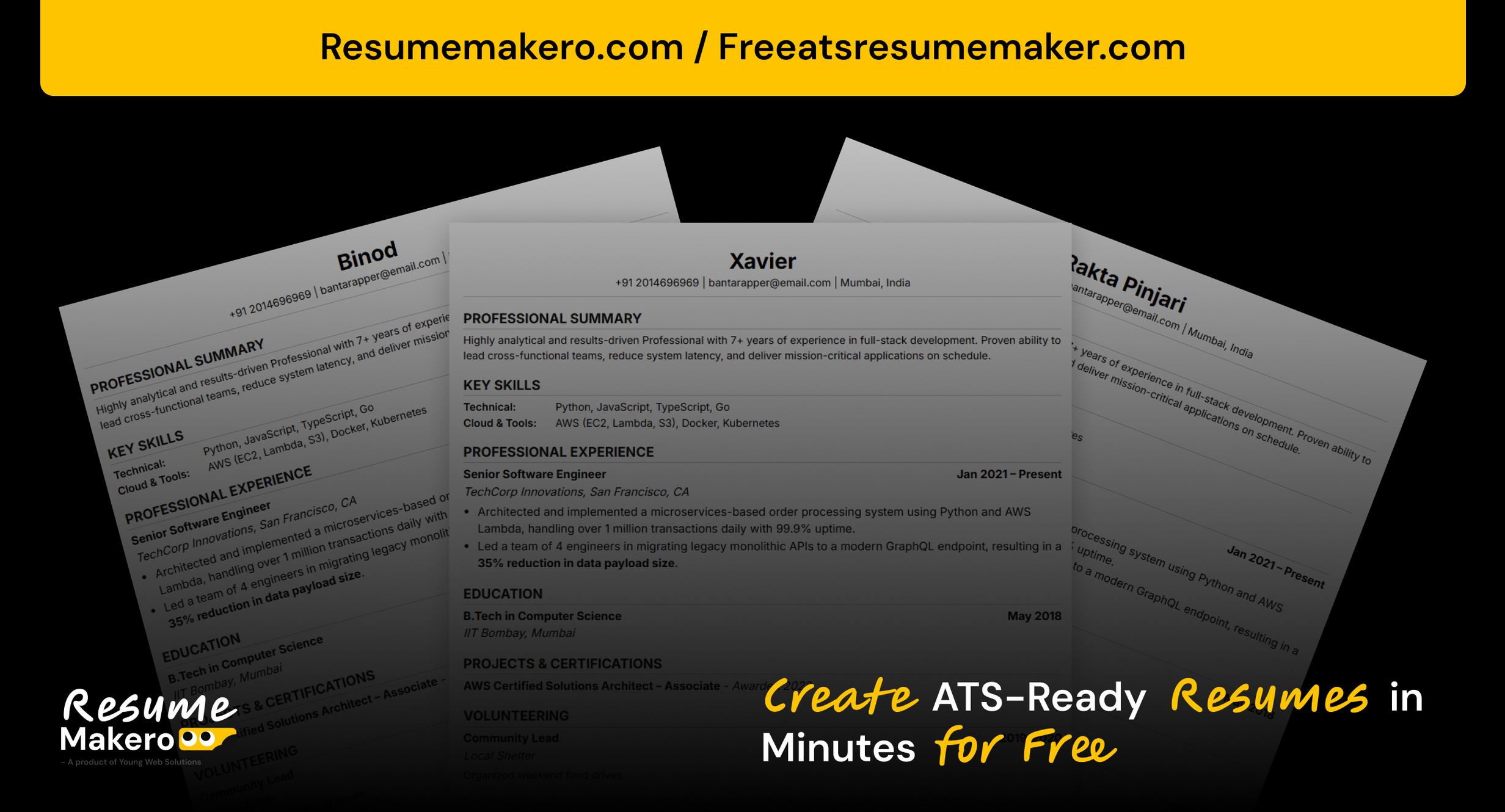 Resume Makero | ATS Friendly Resume Maker