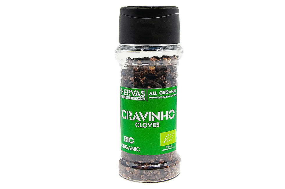 embalagem de cravinho