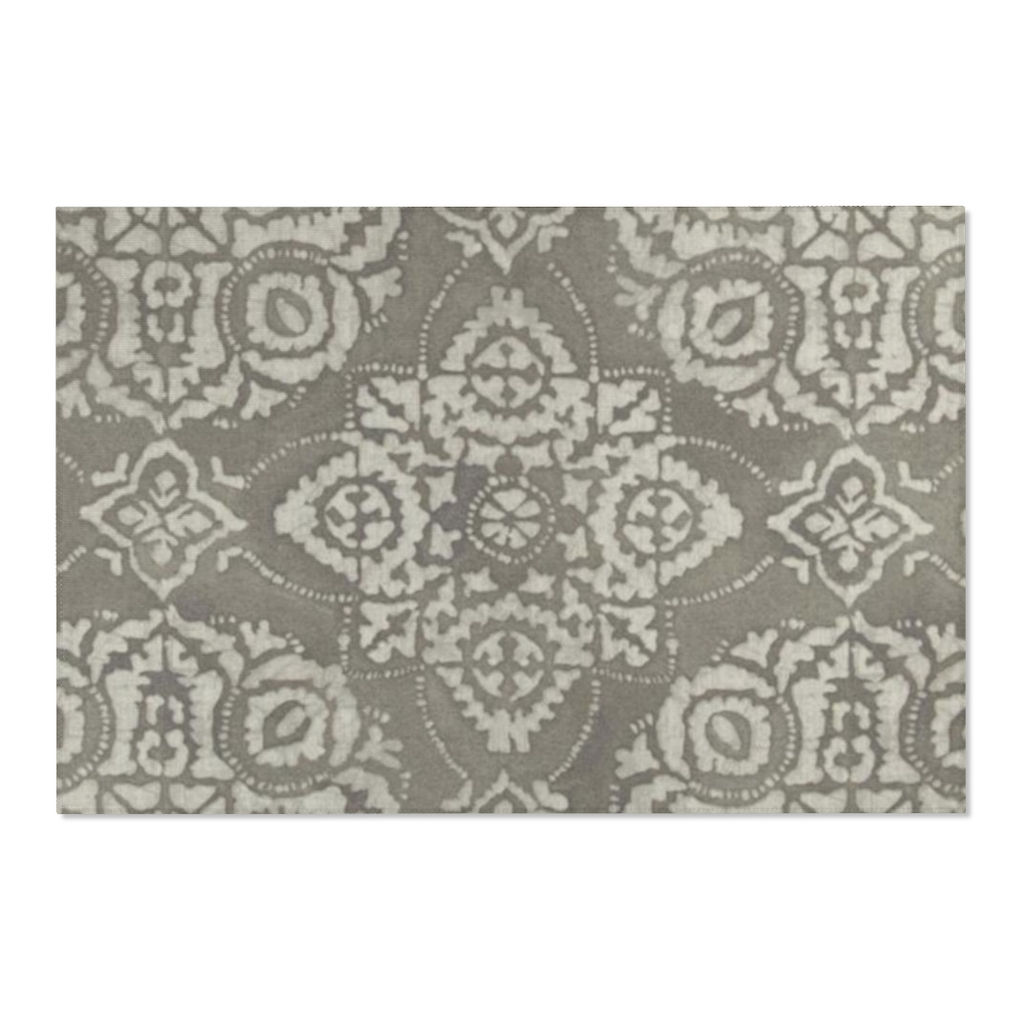Gray Slate Mosaic Print - Area Rugs 