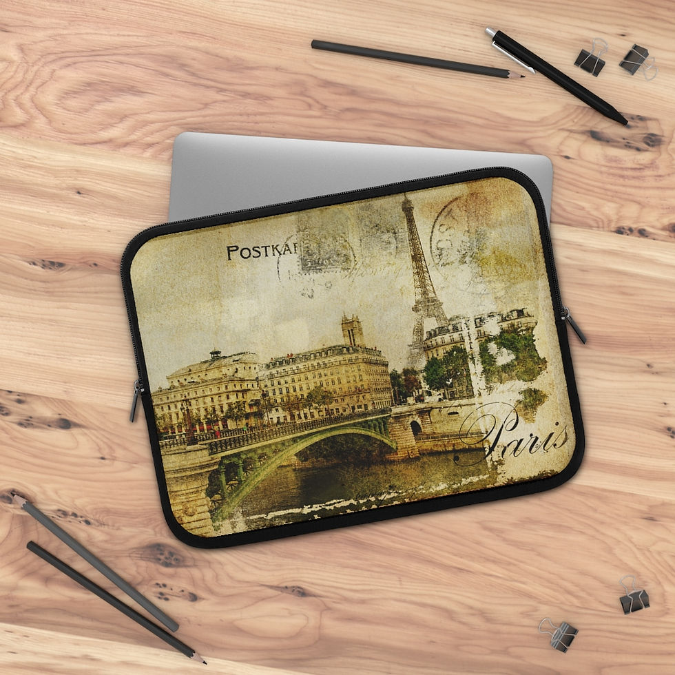 Thumbnail: Paris Postmark - Laptop Sleeve