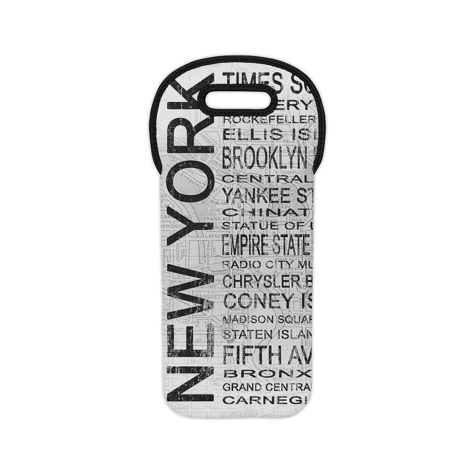 Thumbnail: New York - Wine Tote Bag