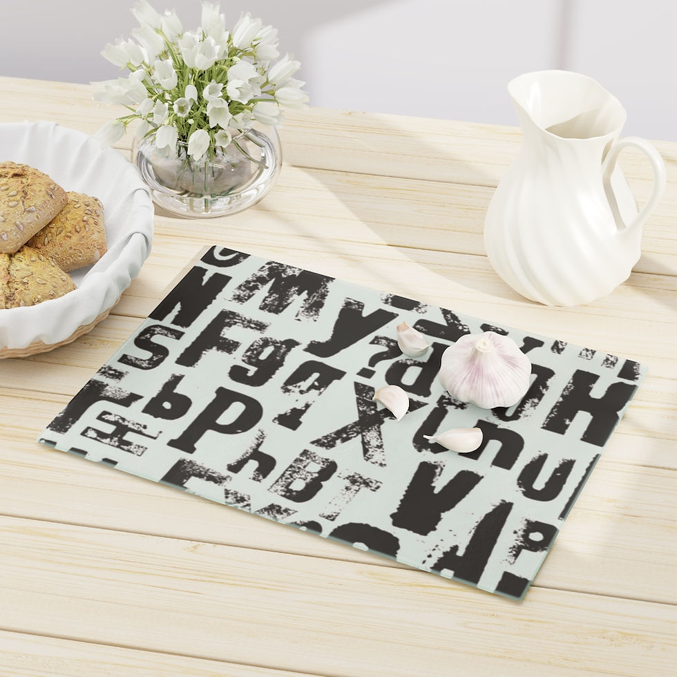 Thumbnail: Alphabet - Cutting Board