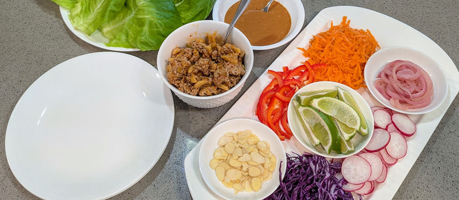 Asian Turkey Lettuce Wraps