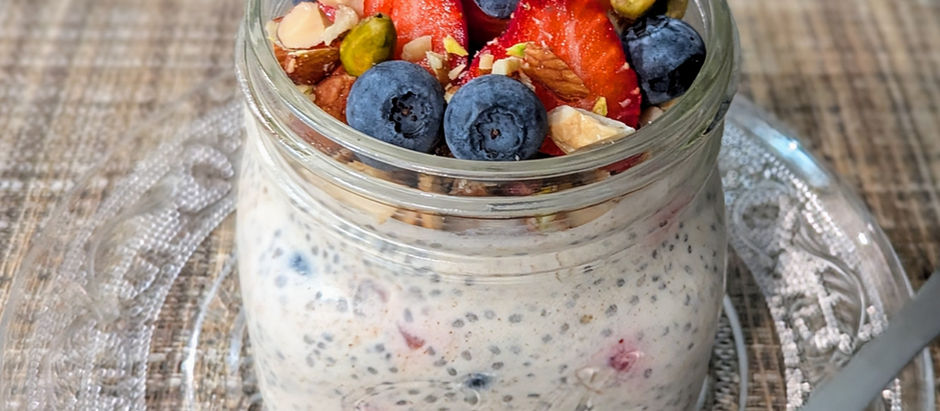 Berry Chia Yogurt (2 points)