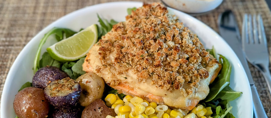 Hummus Salmon (4 points)