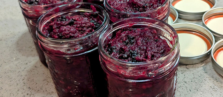Blackberry and Apple Preserves (1 point)