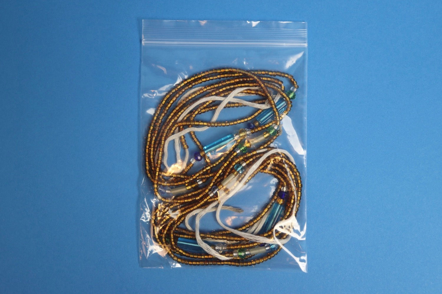 Adjustable waist bead set 