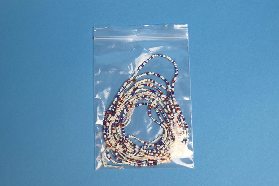 Thumbnail: Adjustable waist bead set 