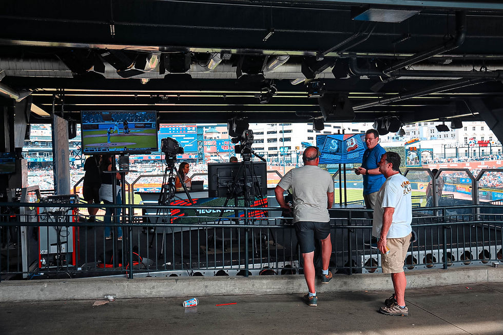 底特律老虎 轉播單位主播台