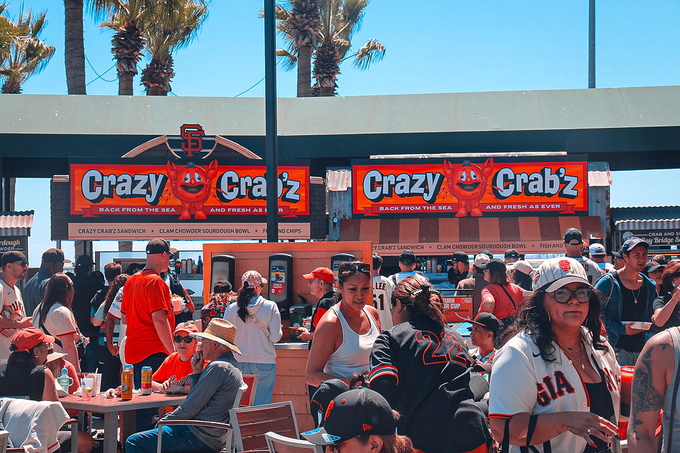 舊金山巨人甲骨文球場 Crazy Crab'z Sandwich