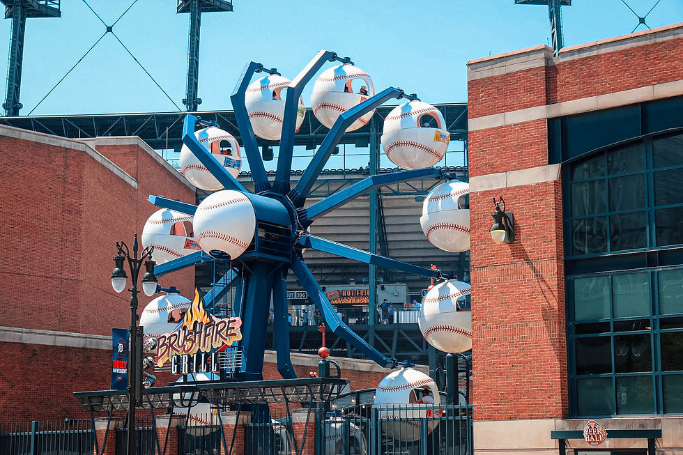 底特律老虎 Hi Chew摩天輪