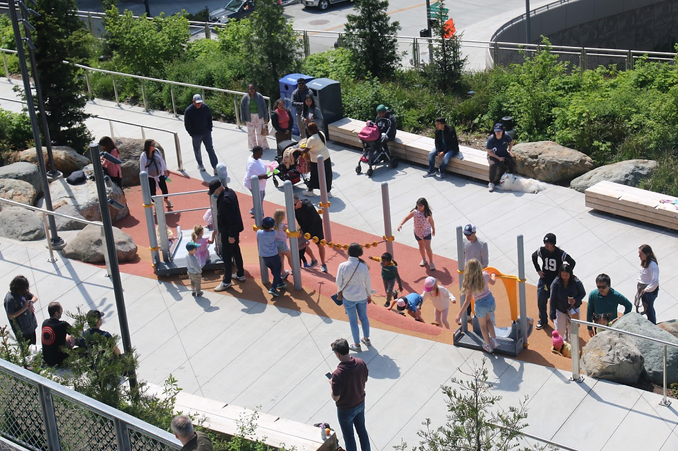 西雅圖派克市場 多功能兒童遊樂區