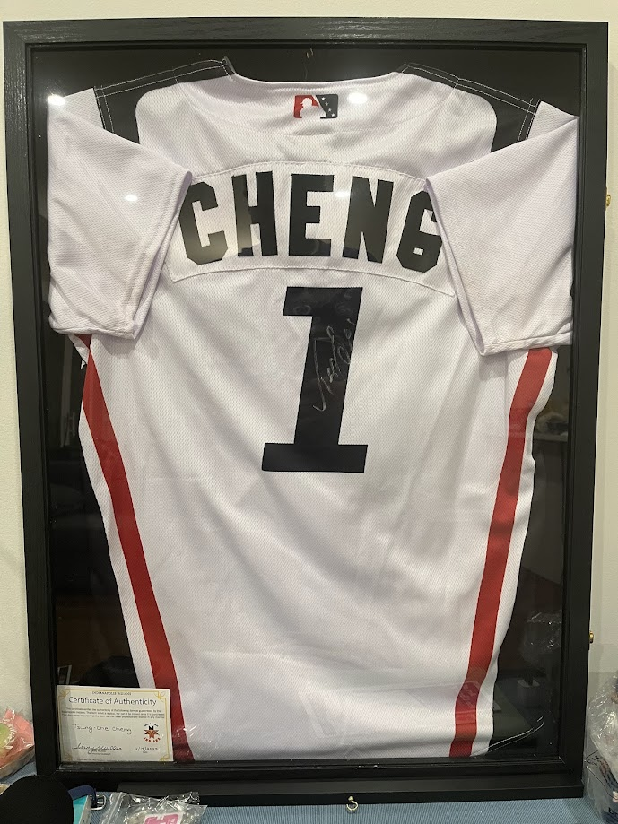 印第安納波利斯 Victory Field 鄭宗哲的實戰球衣!