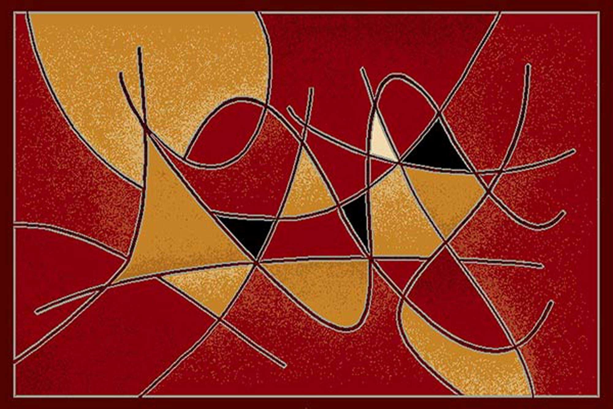 8x10' Gallery Red #24 Area Rug