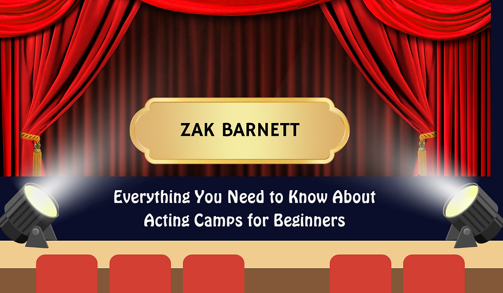 best acting camps