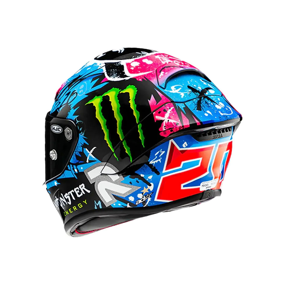 Miniatura: Capacete HJC RPHA 1 Quartararo Le Mans 2024 MotoGP FIM