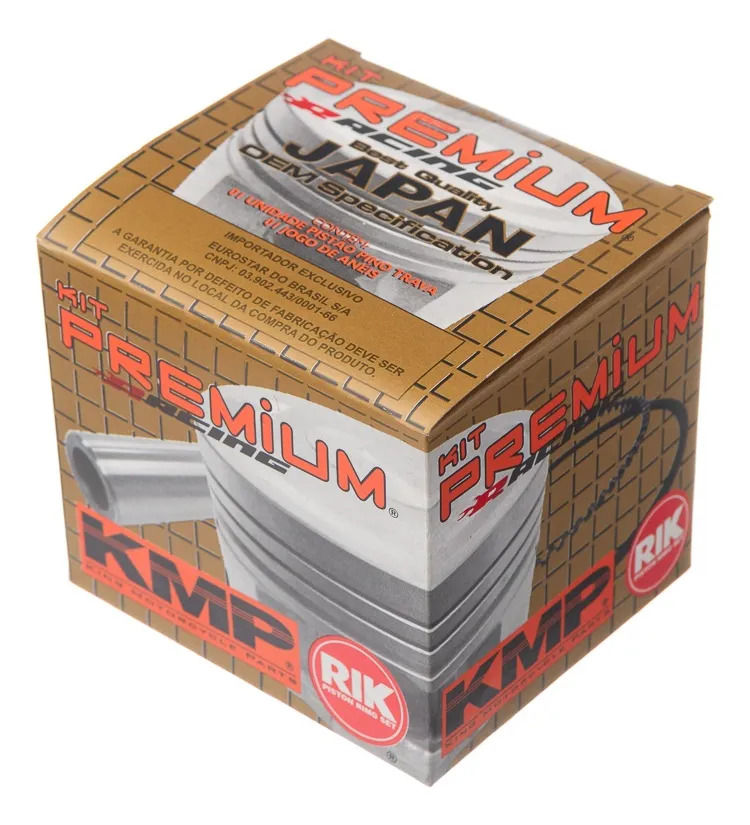 Miniatura: Pistao Kit C/anel Rik Premium Cg 150 P/ 220cc 0.50