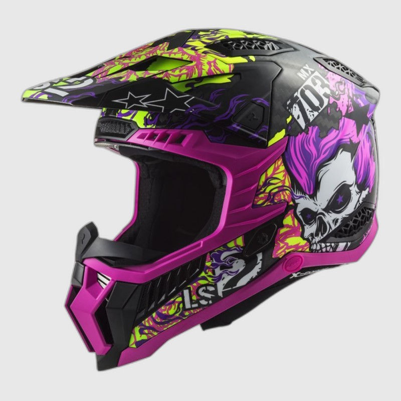 LS2 MX703 C X-Force Fireskull
