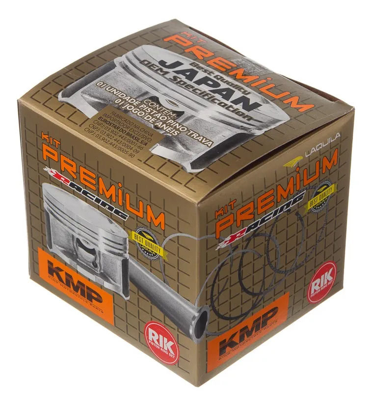 Miniatura: Pistao Kit C/anel Rik Premium Bros 150 /2005 3.50 (competica