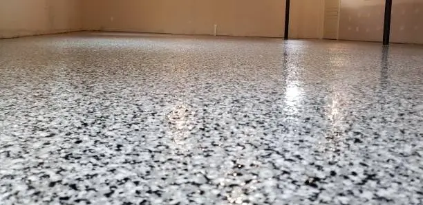 Epoxy Flake basement Gorilla Tuff Coatings