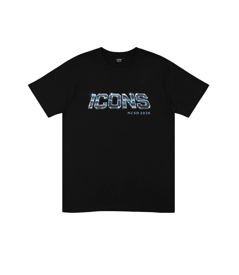 Thumbnail: NCSD Black Icon Tee
