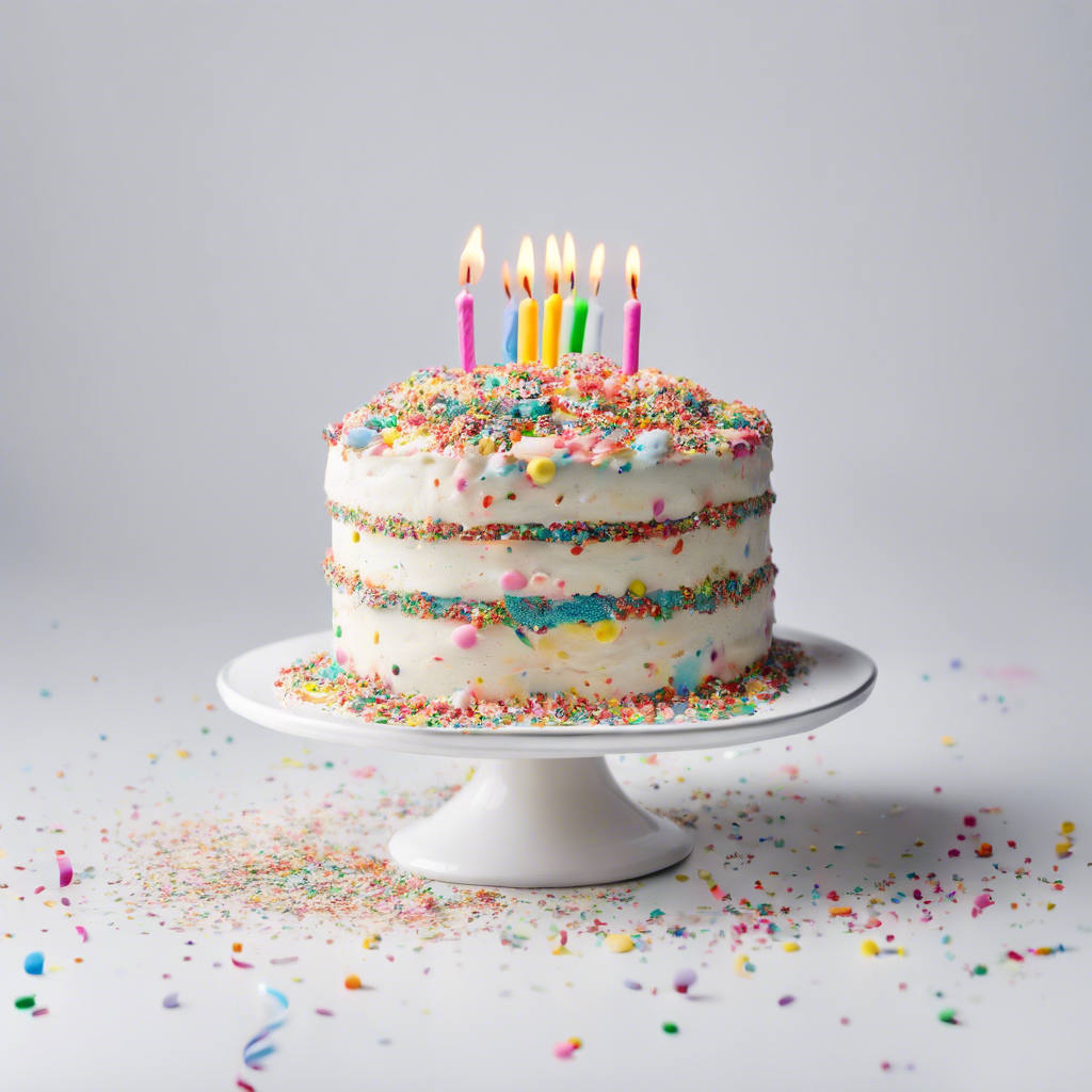 Sprinkle Funfetti Birthday Cake