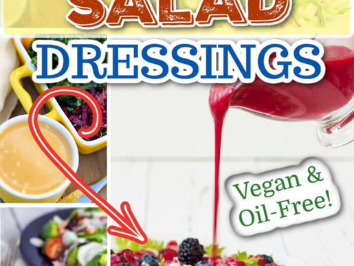 10 Oil-Free Salad Dressings