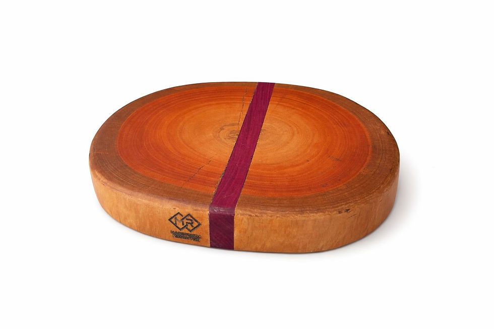Bolacha de Eucalipto/Roxinho decorativa