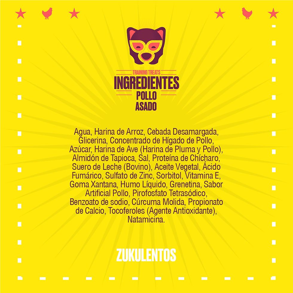 Miniatura: Zukulentos Premios para perro sabor Pollo asado