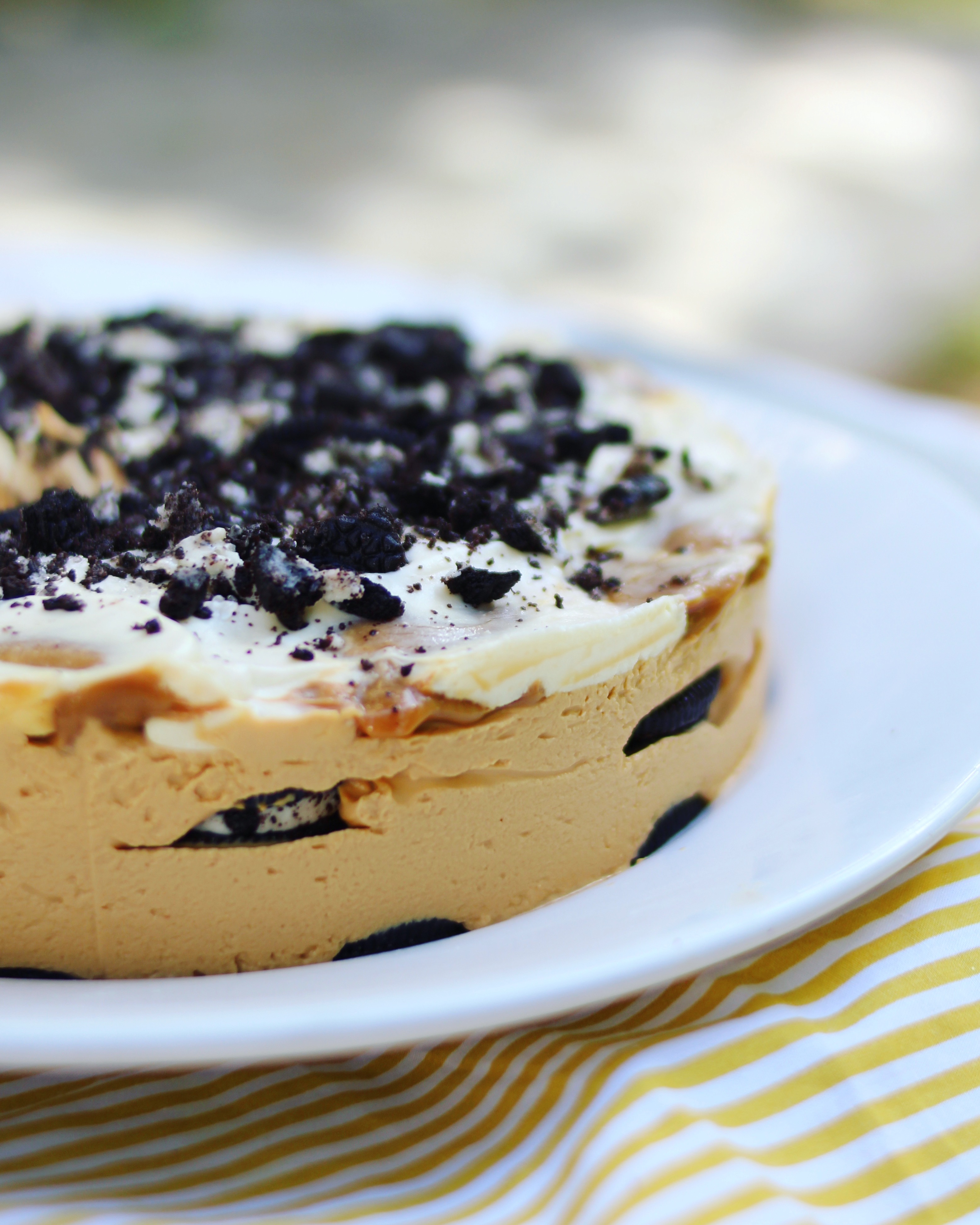 Torta helada de oreo
