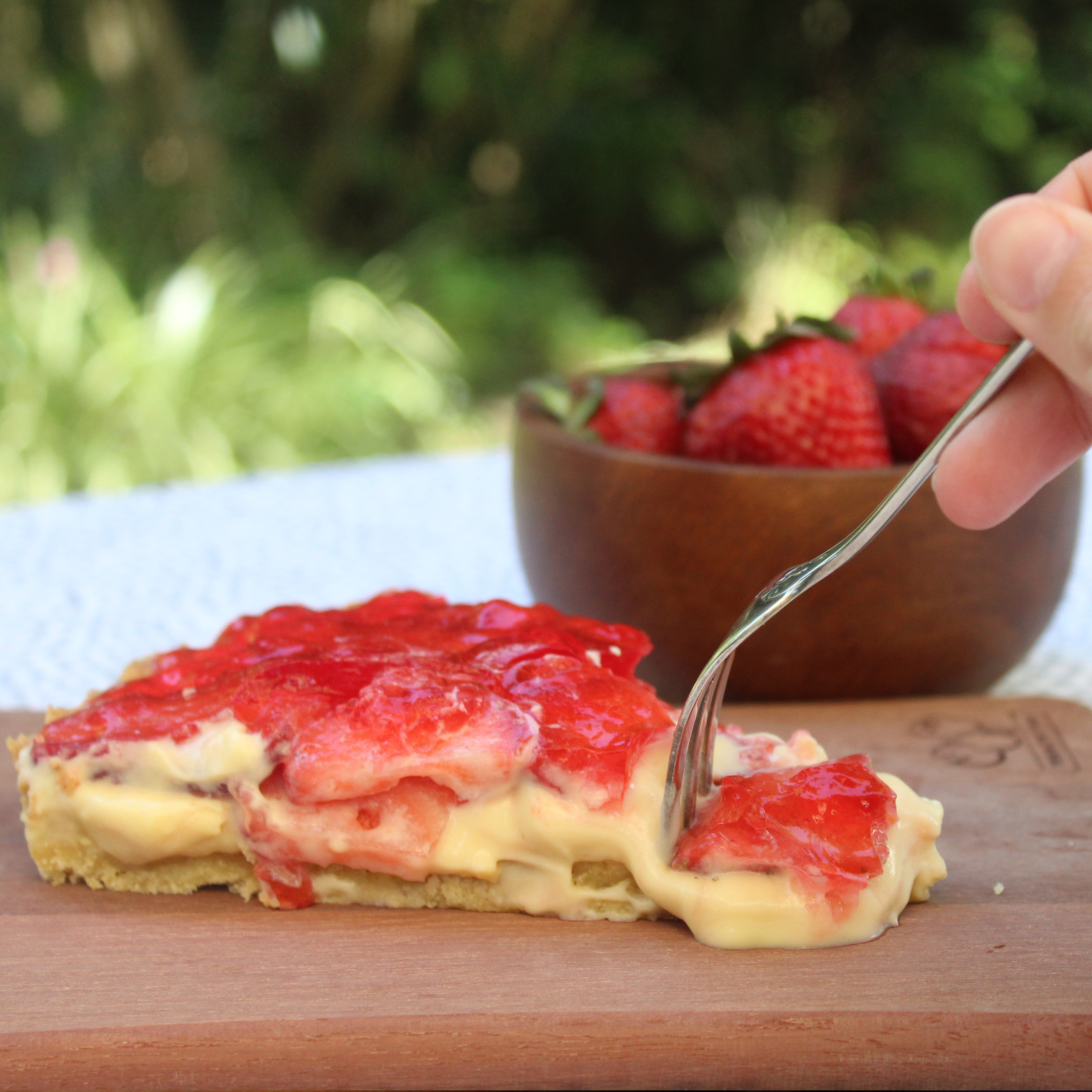 Tarta de frutilla