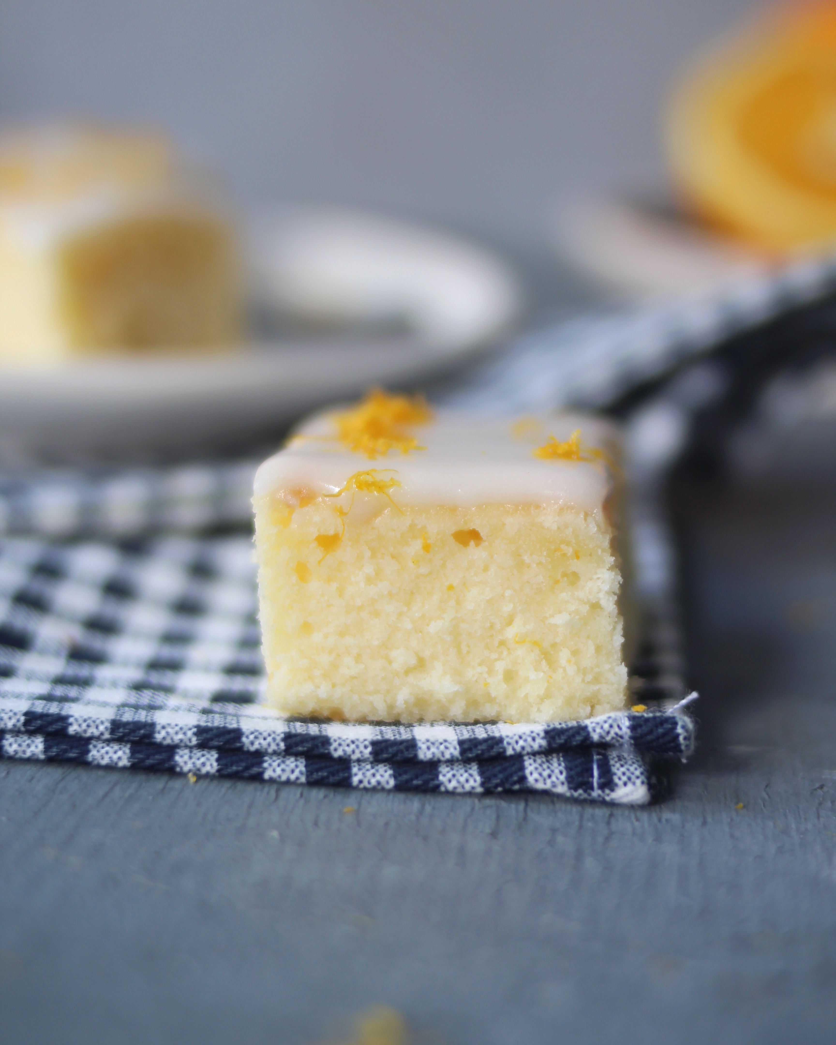 Brownies de naranja