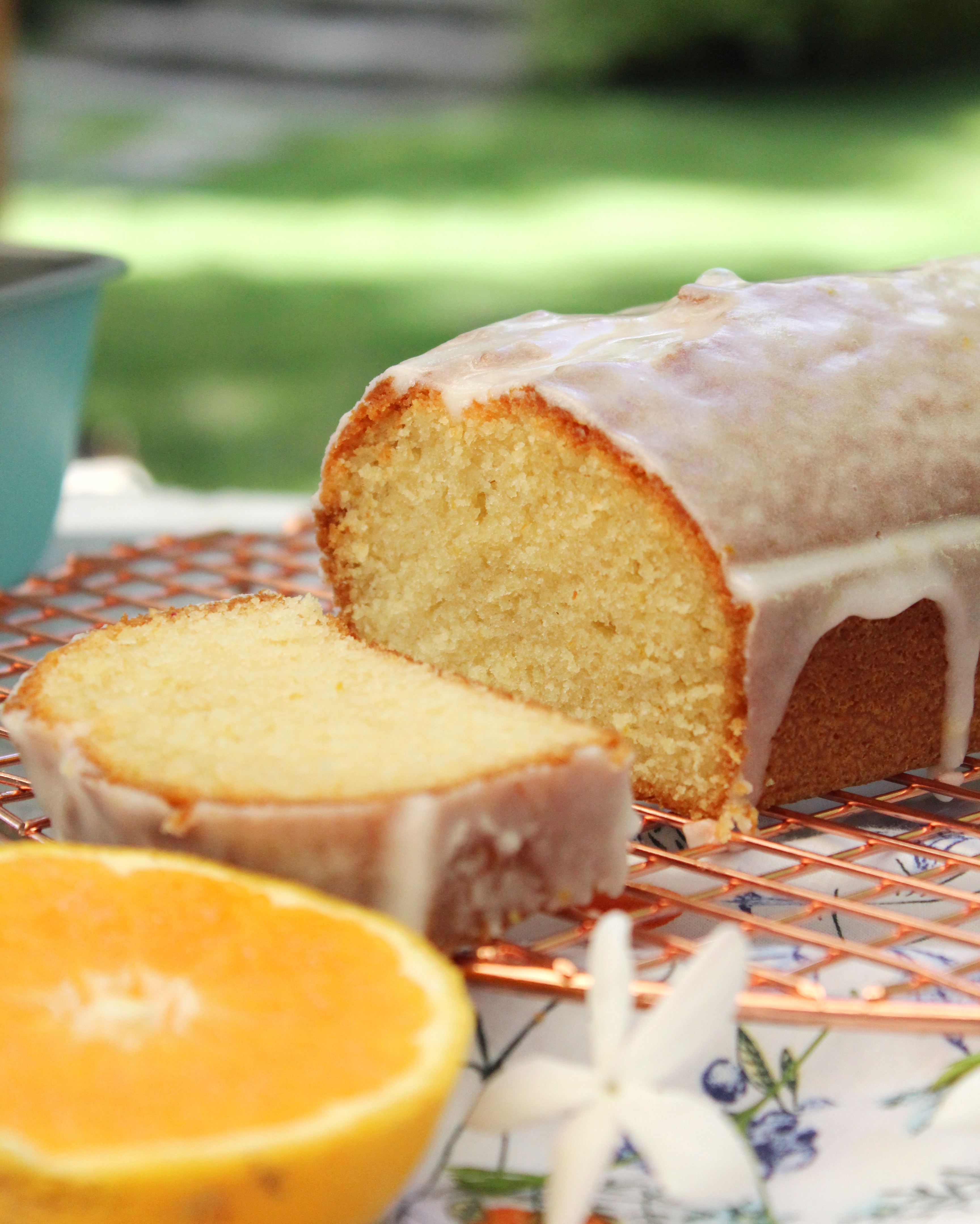 Budín de naranja