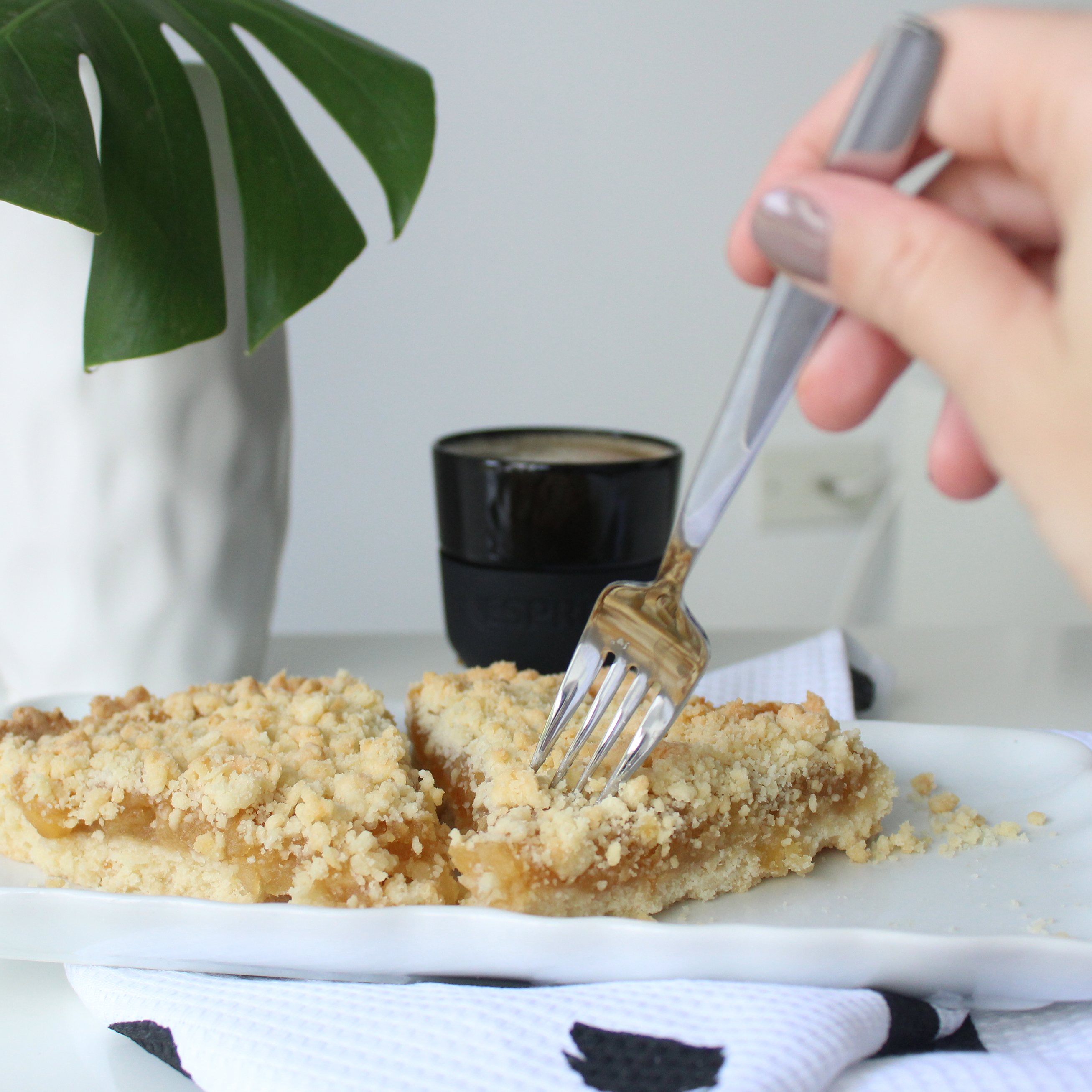 Crumble de manzana
