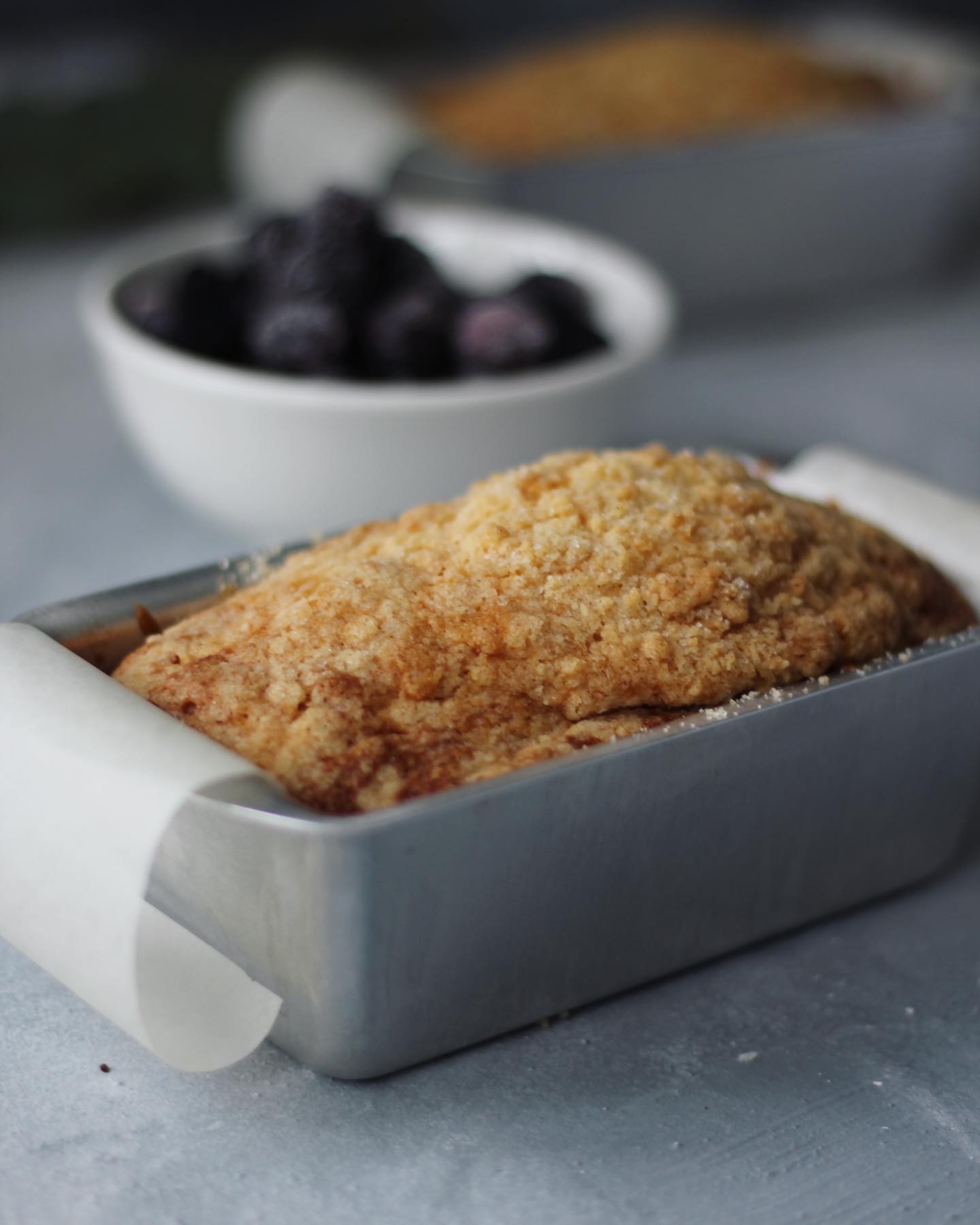 Budín de arándanos y yogur