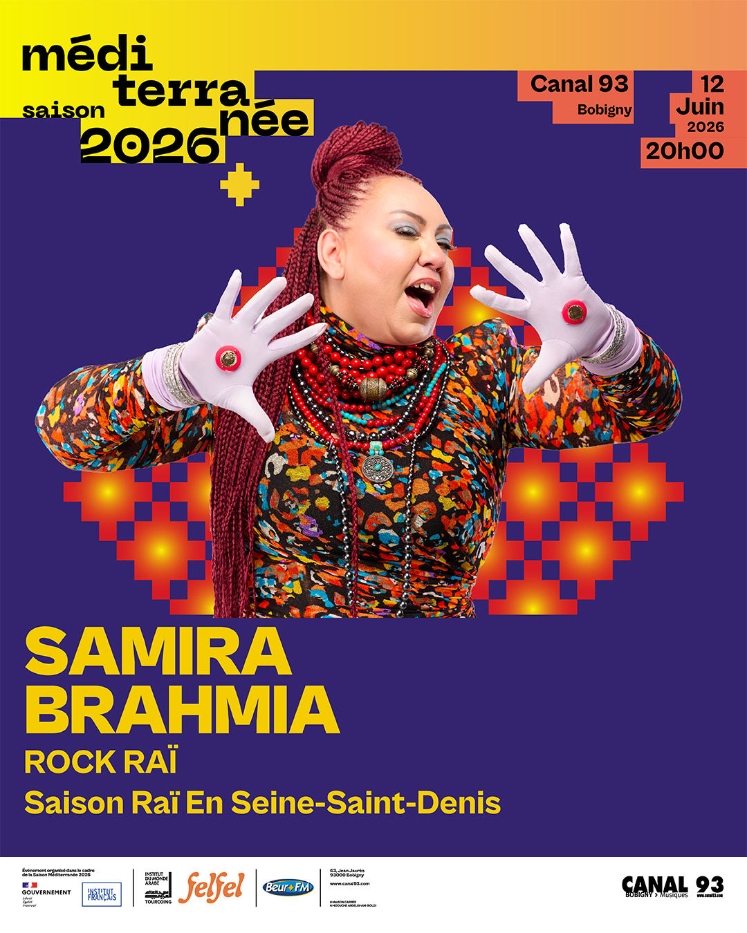 Samira Brahmia Pink Casbah