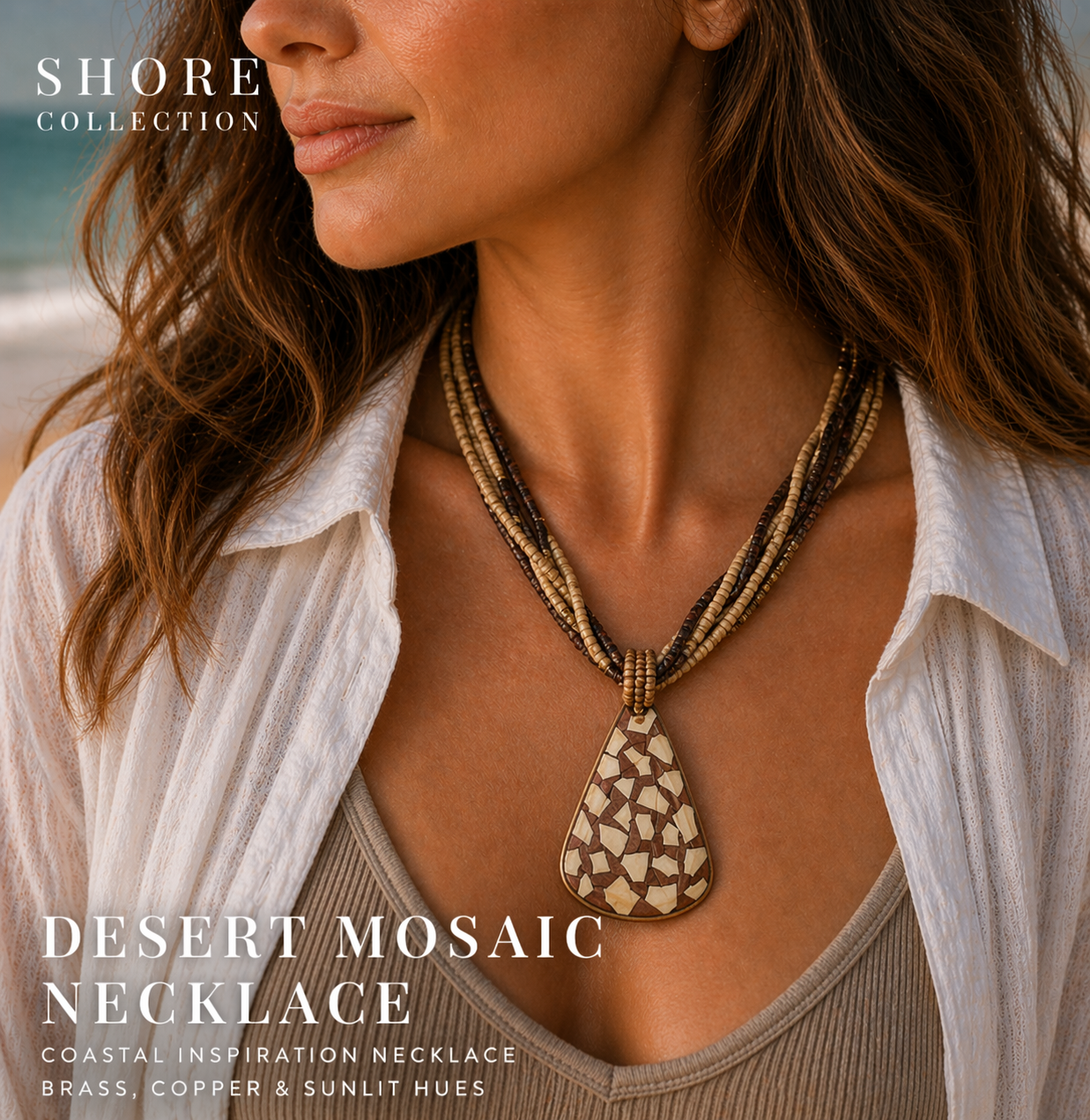 Desert Mosaic Necklace