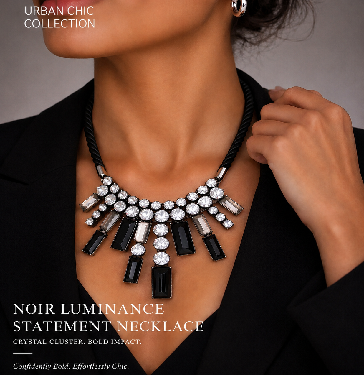 Nightfall Statement Necklace