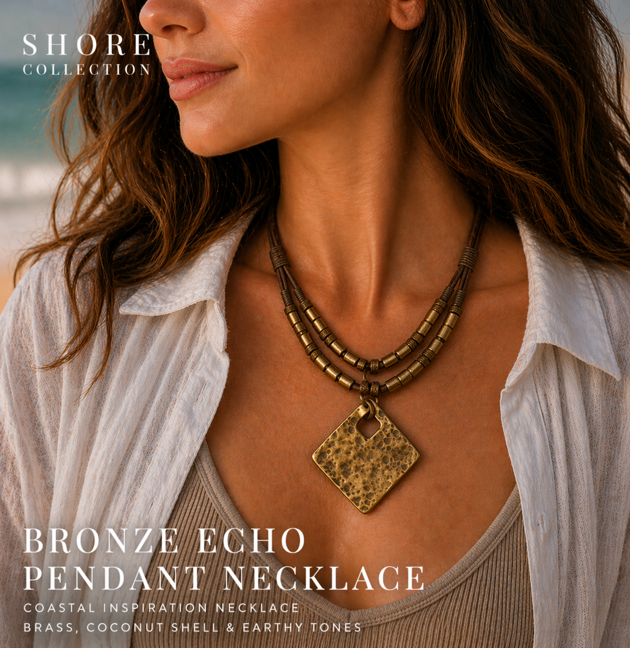 Bronze Echo Necklace